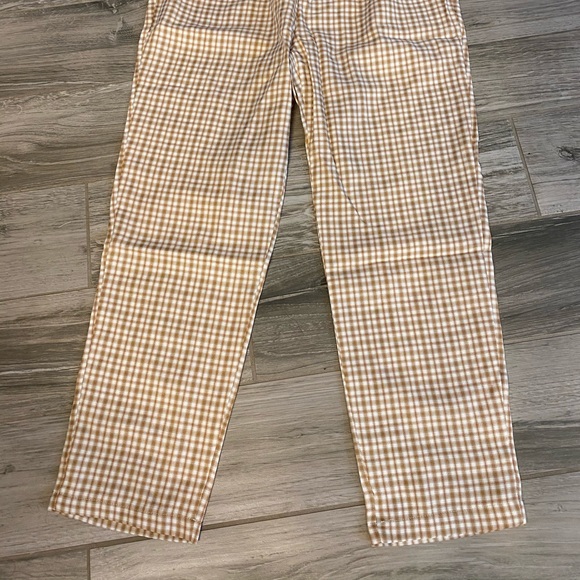 Plaid Yellow Trousers - Never Worn - Picture 2 of 5